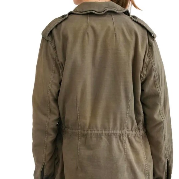 FREE PEOPLE NOT YOUR BROTHERS SURPLUS JACKET Size S - Picture 14 of 16